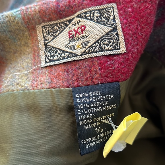 Vintage EXP Jeans wool blend skirt - Picture 6 of 6